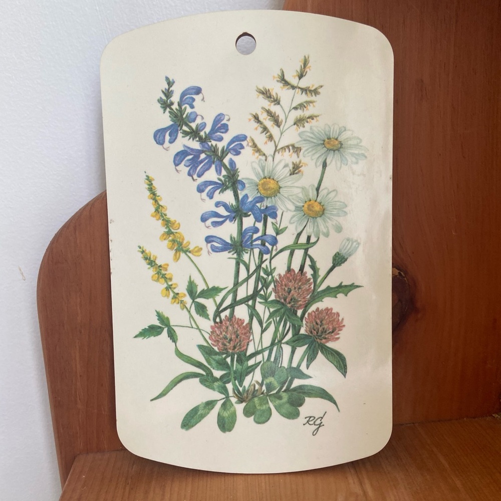 Vintage Ricolor Melamine Cutting Board